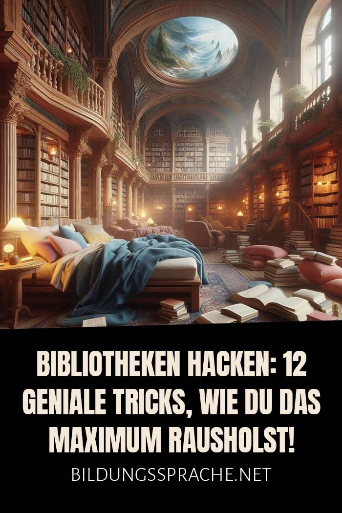 Bibliotheken hacken: 12 geniale Tricks, wie du als Student das Maximum rausholst!