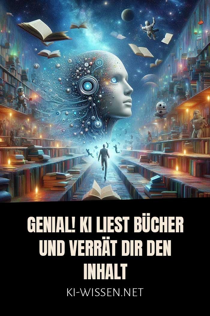 Genial! KI liest Bücher und verrät dir den Inhalt